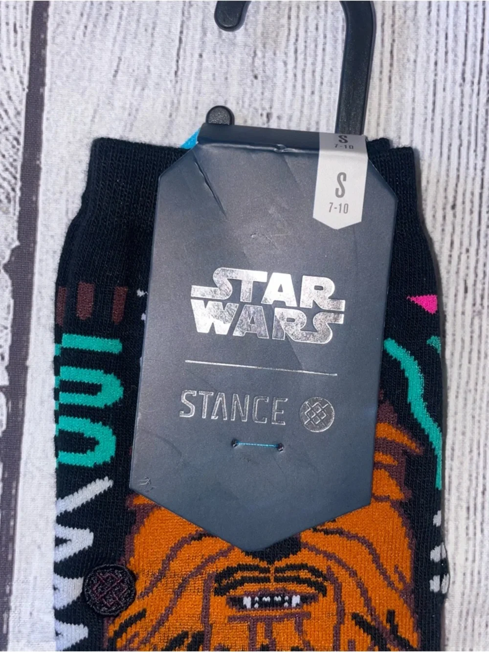 NWT Stance x Star Wars Chewbacca Graphic Anklet Socks